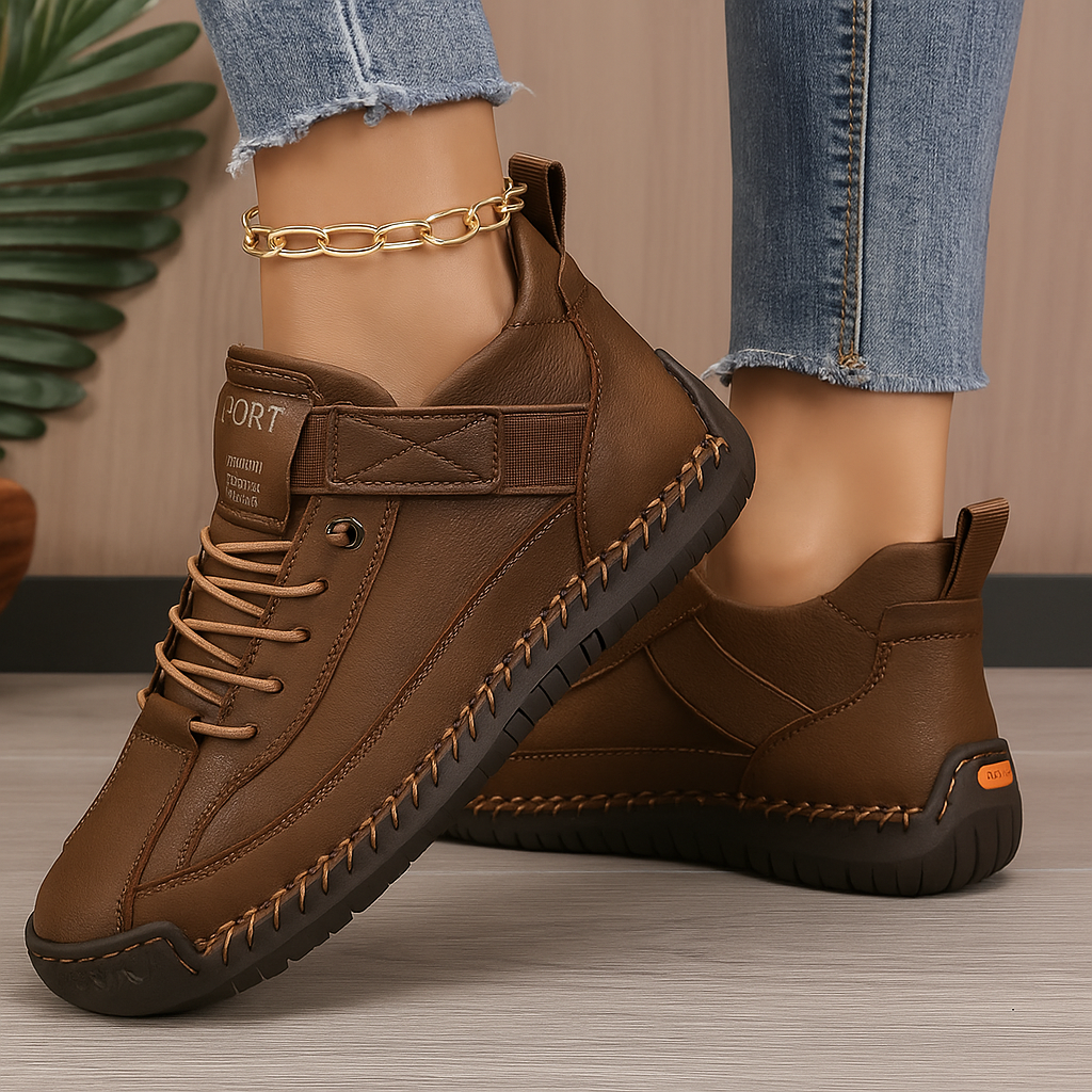 Mila | Sneaker mit niedrigem Schaft und gepolsterter Innensohle