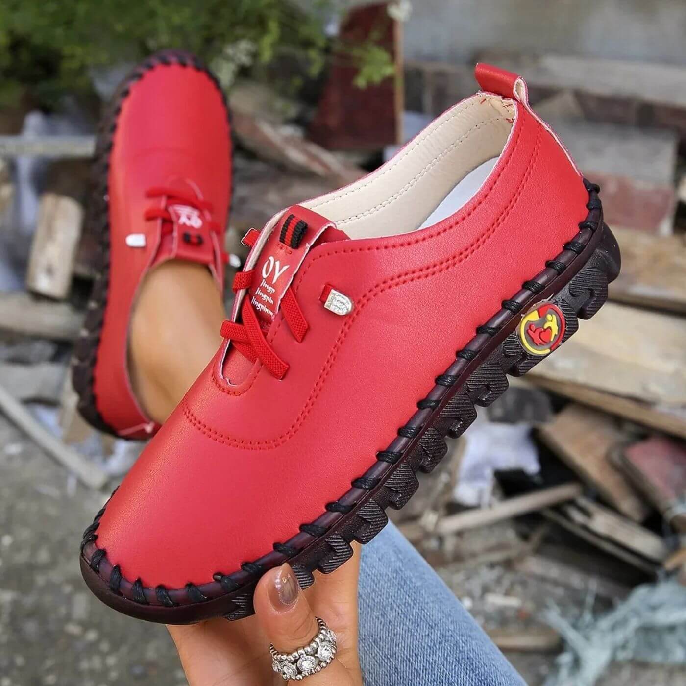 Naomi | Lässige Schnürschuhe mit weicher Komfortsohle