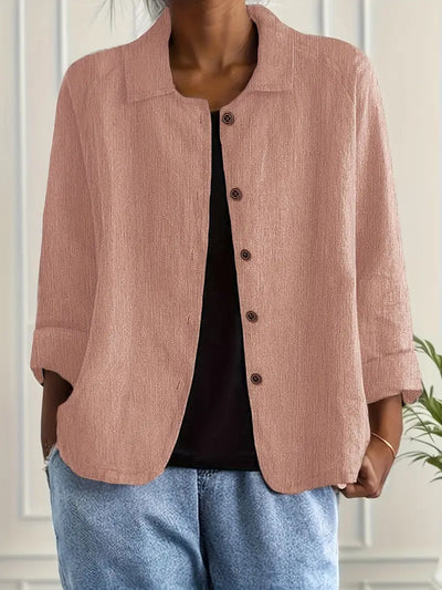 Veronika | Modern geschnittene Shirt-Jacke im Casual-Stil
