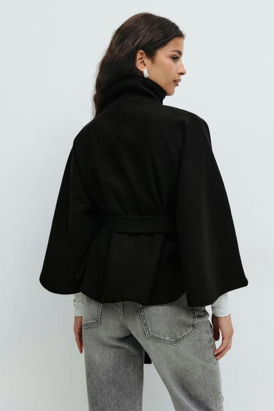 Chiara | Capejacke mit Gürtel