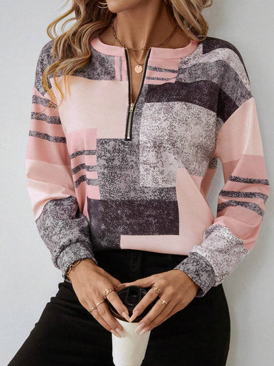 Mia | Pullover im Farbblock-Stil