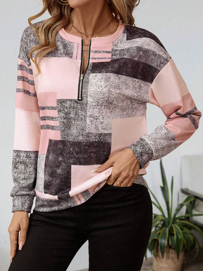 Mia | Pullover im Farbblock-Stil