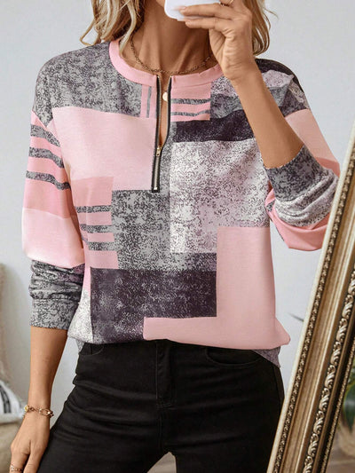 Mia | Pullover im Farbblock-Stil