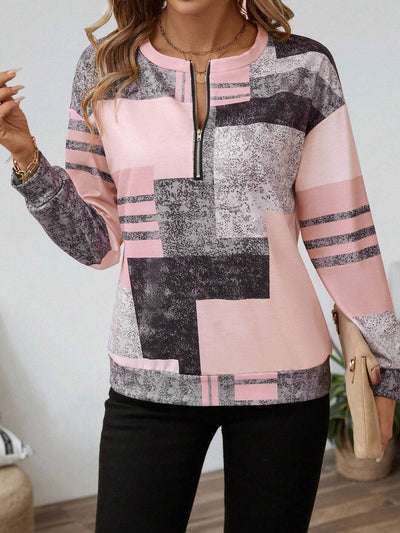 Mia | Pullover im Farbblock-Stil