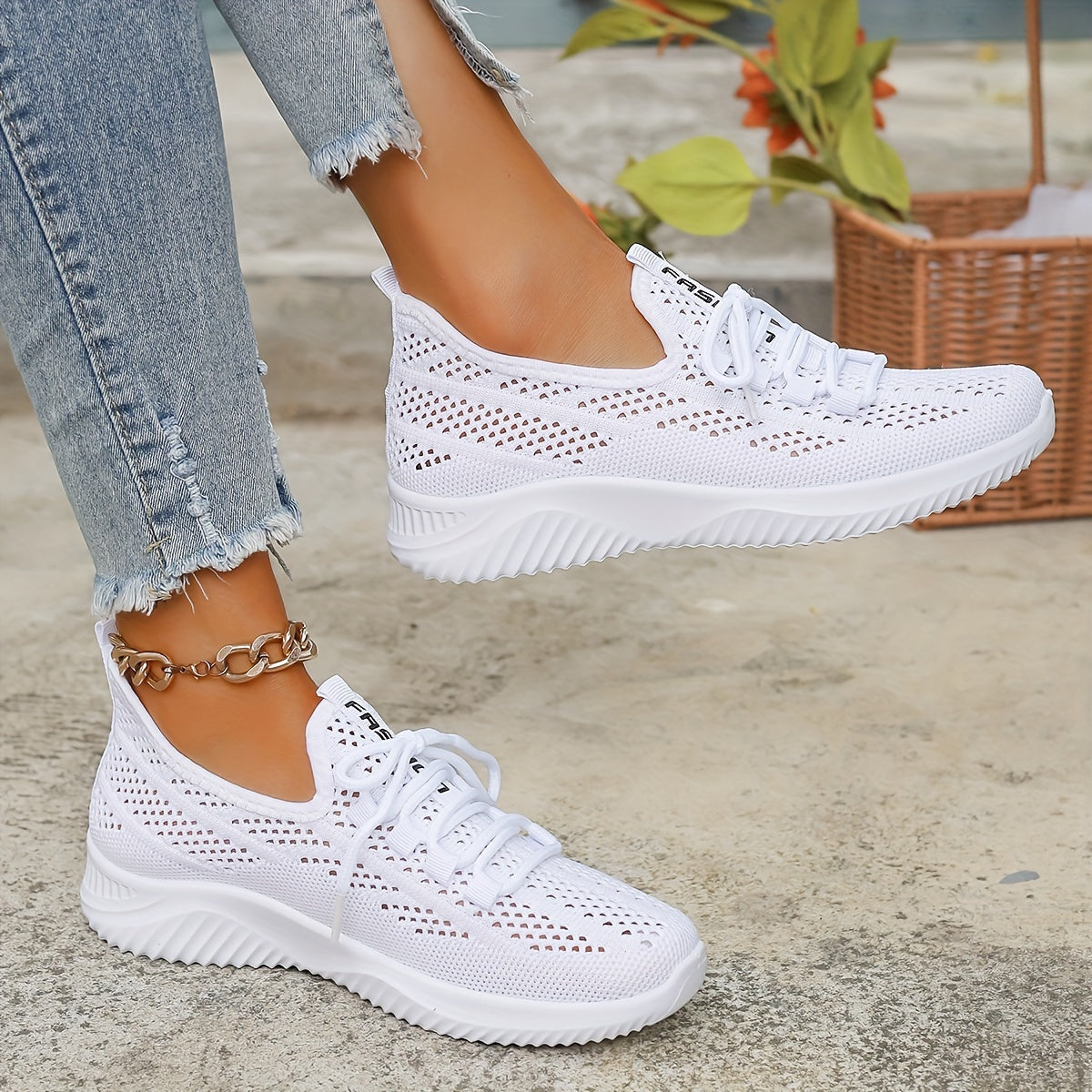 Jule | Atmungsaktive Sneaker aus Netzgewebe