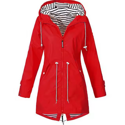 Vroni | Leichte Regenjacke mit Kapuze