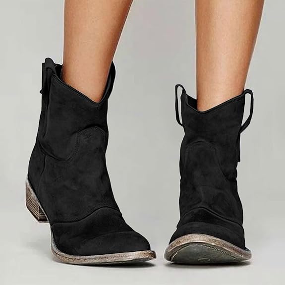 Mathilde | Ankle-Boots im Western-Stil mit Cuban Heel