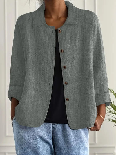 Veronika | Modern geschnittene Shirt-Jacke im Casual-Stil