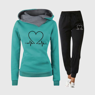 Minna | Zweiteiliges Set mit Kapuzenpulli und Jogginghose