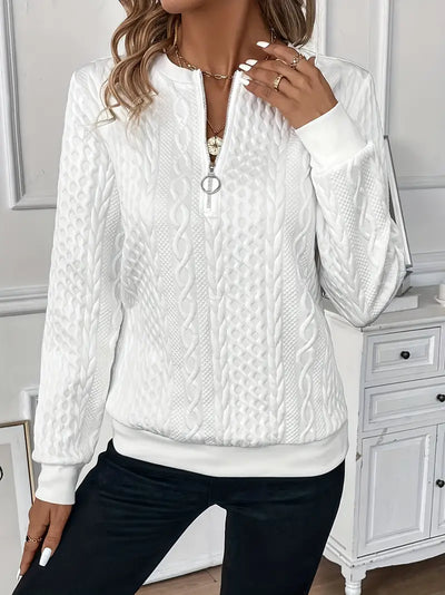 Marisa | Strickpullover mit Reißverschluss