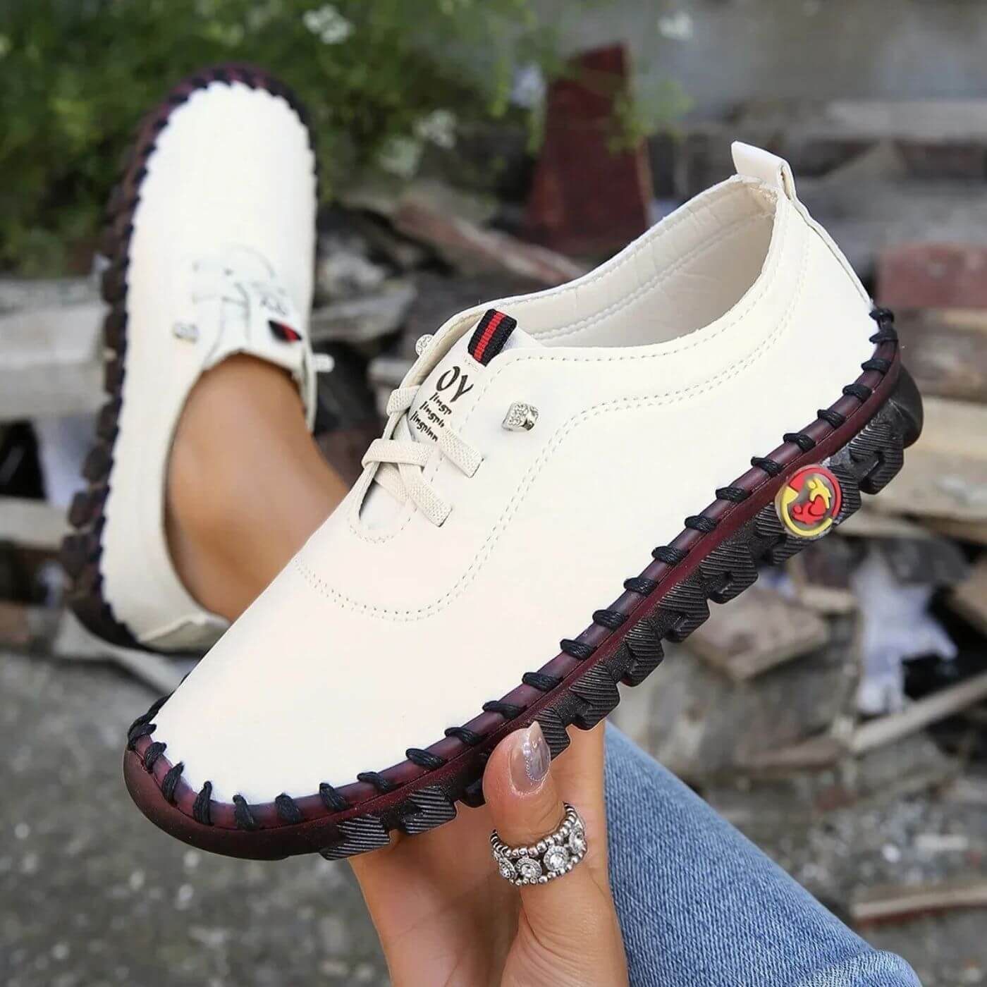 Naomi | Lässige Schnürschuhe mit weicher Komfortsohle