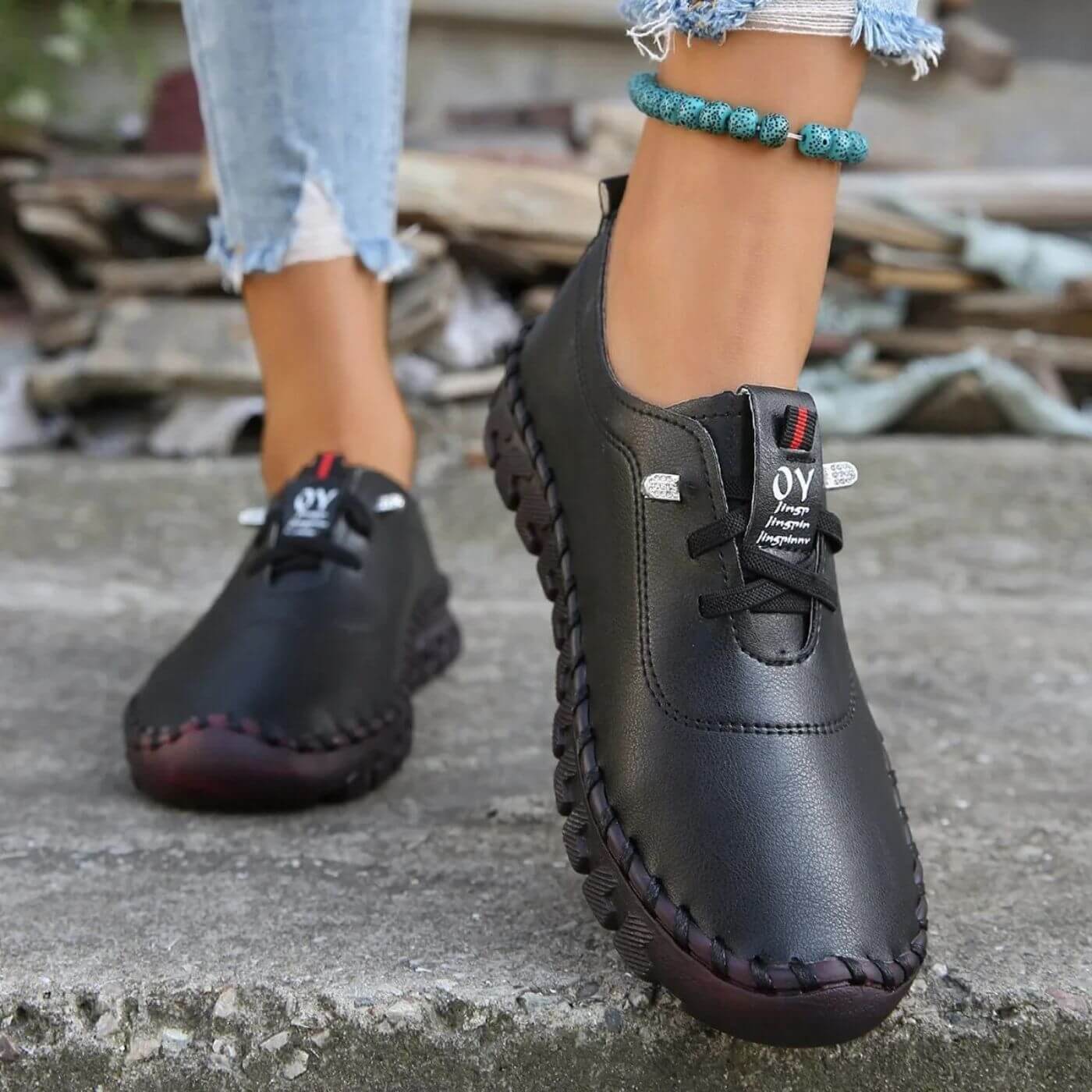 Naomi | Lässige Schnürschuhe mit weicher Komfortsohle