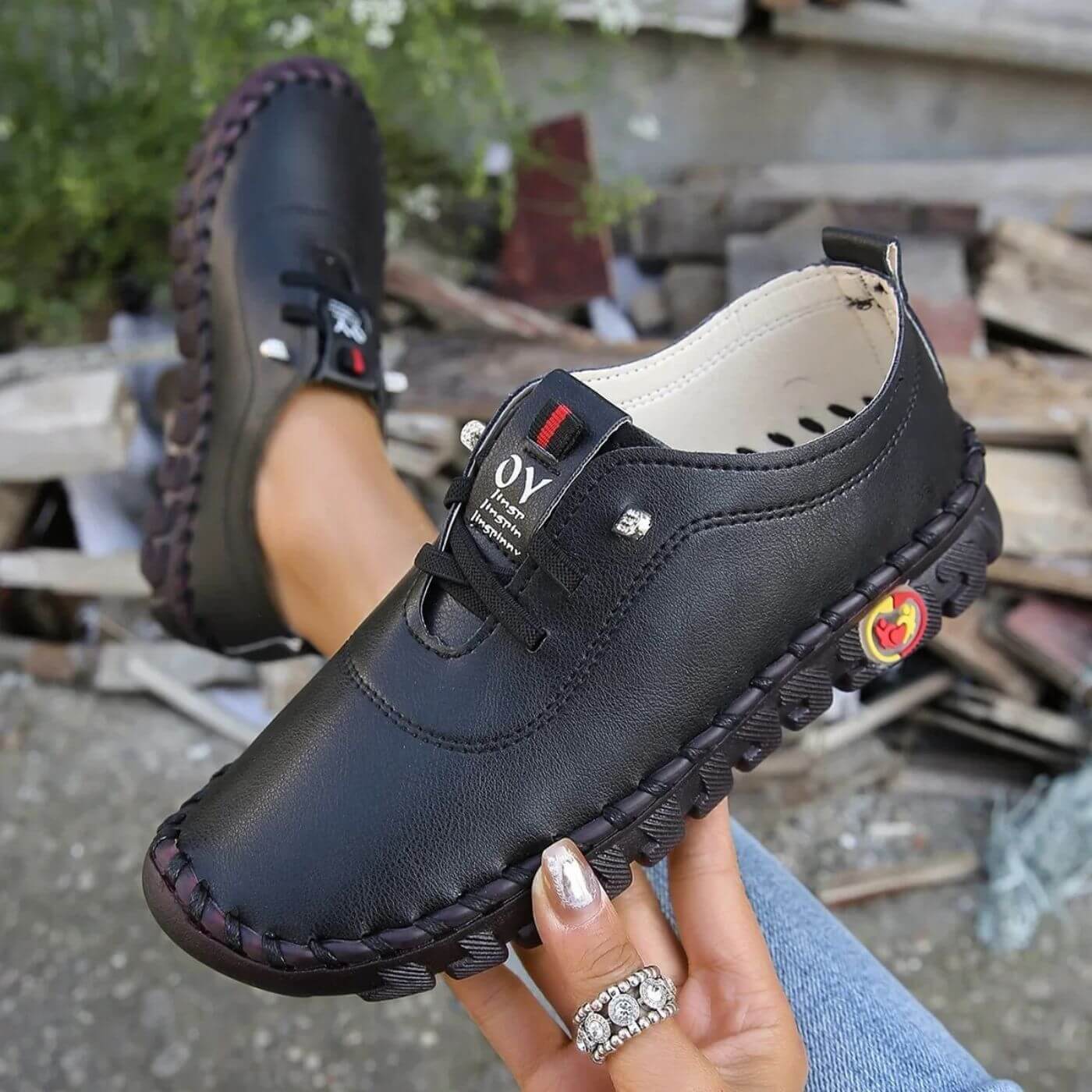 Naomi | Lässige Schnürschuhe mit weicher Komfortsohle