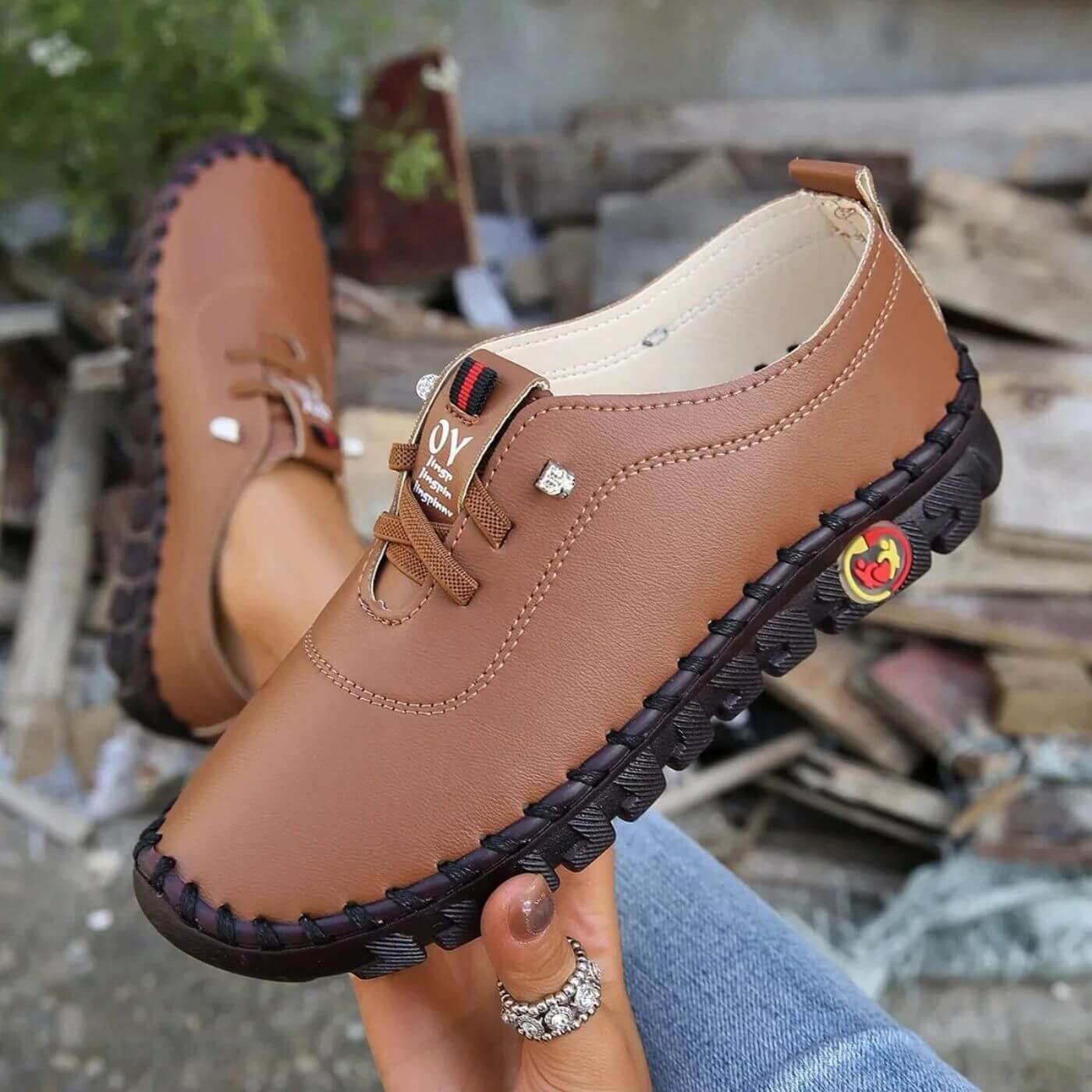 Naomi | Lässige Schnürschuhe mit weicher Komfortsohle