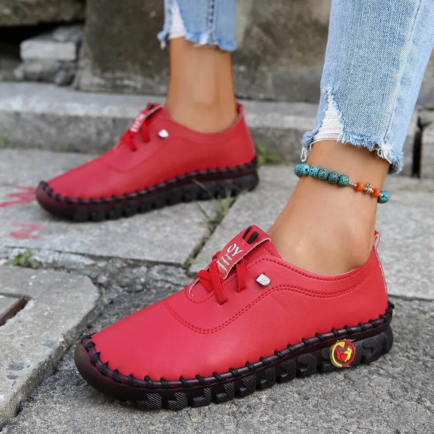 Naomi | Lässige Schnürschuhe mit weicher Komfortsohle