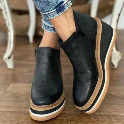 Barbara | Plattform-Wasserdichte Stiefeletten
