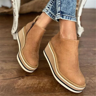 Barbara | Plattform-Wasserdichte Stiefeletten