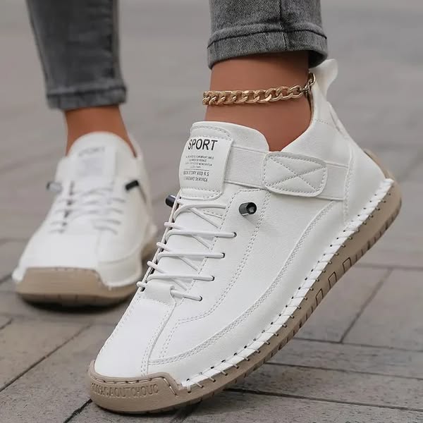 Mila | Sneaker mit niedrigem Schaft und gepolsterter Innensohle