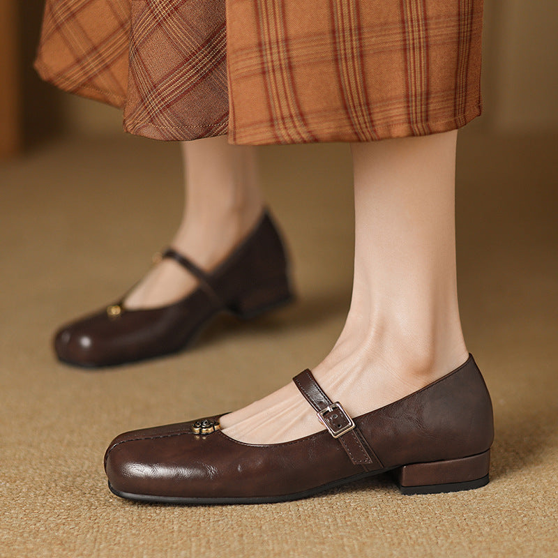 Clara | Flache Dirndl-Schuhe für das Oktoberfest