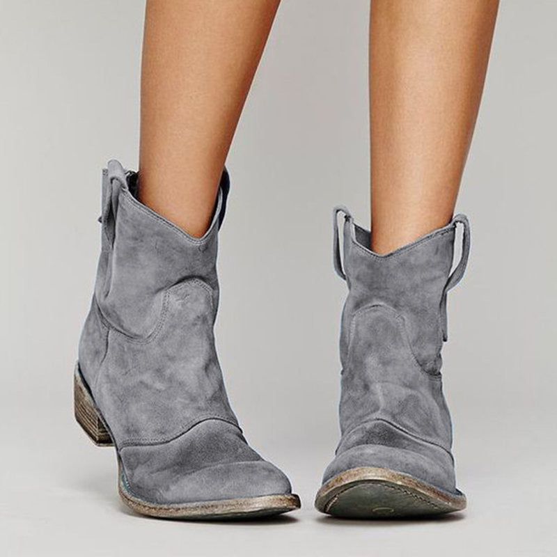Mathilde | Ankle-Boots im Western-Stil mit Cuban Heel