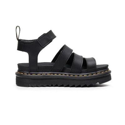 Svea | Riemchen-Plateausandalen
