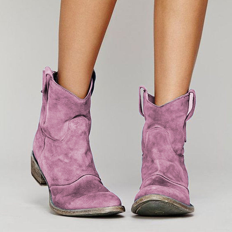 Mathilde | Ankle-Boots im Western-Stil mit Cuban Heel