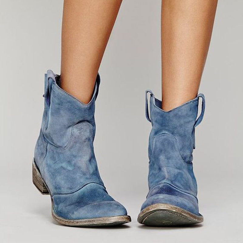 Mathilde | Ankle-Boots im Western-Stil mit Cuban Heel