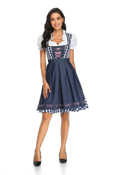 Alina | Klassisches Dirndl Kleid für Oktoberfest & Feste
