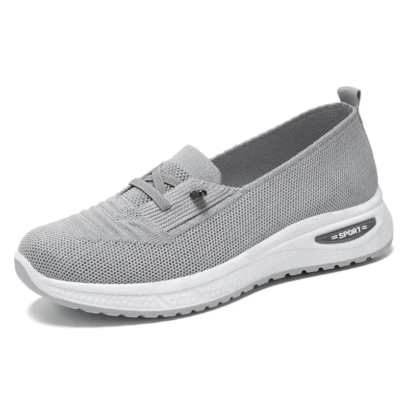 Jasmin | Bequeme Schlupfschuhe mit atmungsaktivem Strick