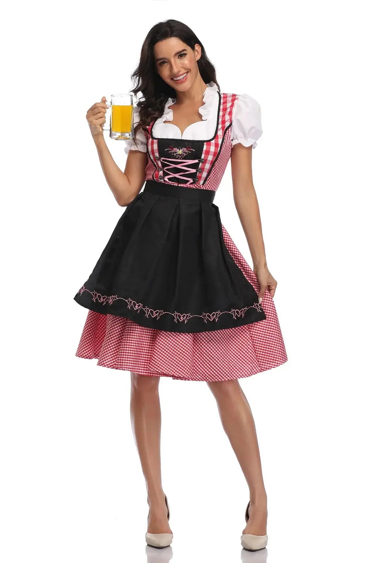 Alina | Klassisches Dirndl Kleid für Oktoberfest & Feste
