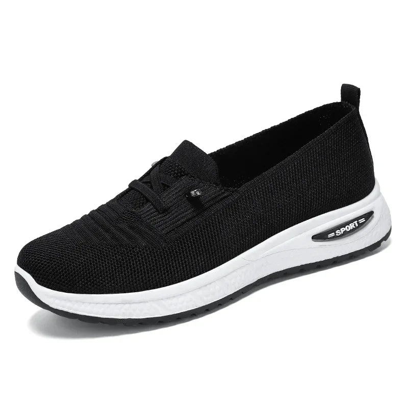 Jasmin | Bequeme Schlupfschuhe mit atmungsaktivem Strick