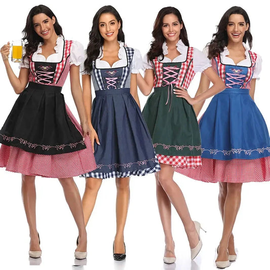 Alina | Klassisches Dirndl Kleid für Oktoberfest & Feste