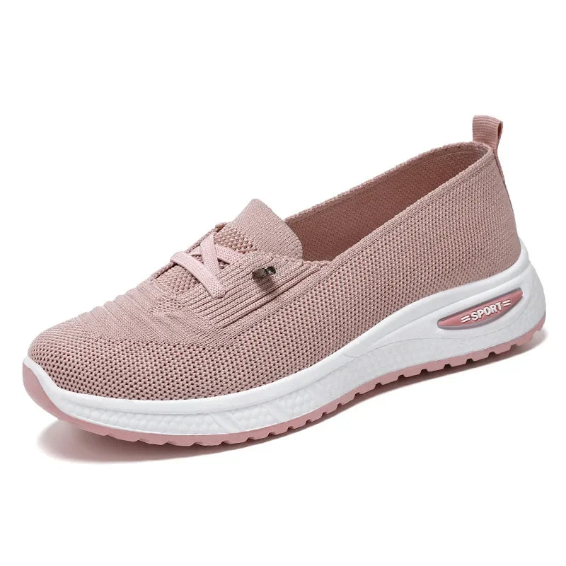 Jasmin | Bequeme Schlupfschuhe mit atmungsaktivem Strick