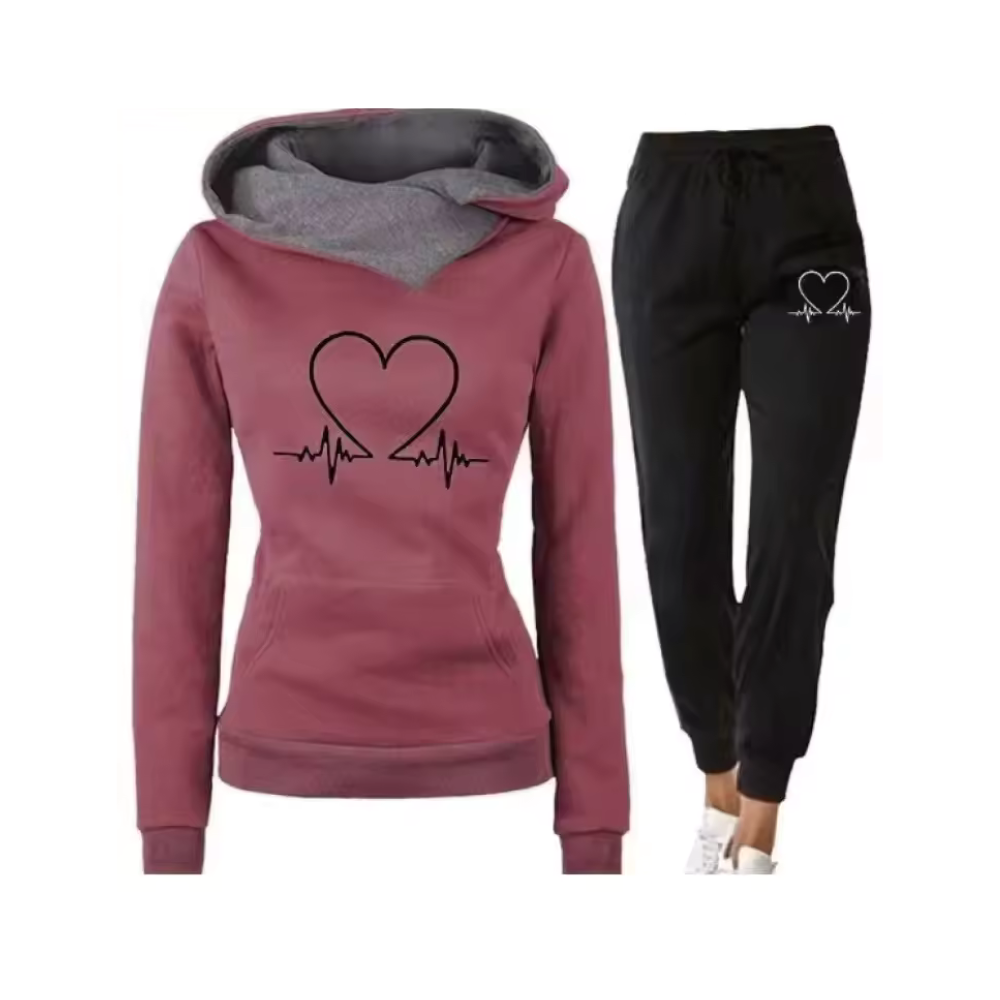 Minna | Zweiteiliges Set mit Kapuzenpulli und Jogginghose