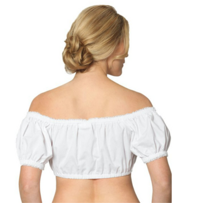 Gertrud | Schulterfreie Oktoberfest Dirndlbluse