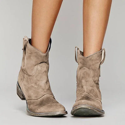 Mathilde | Ankle-Boots im Western-Stil mit Cuban Heel