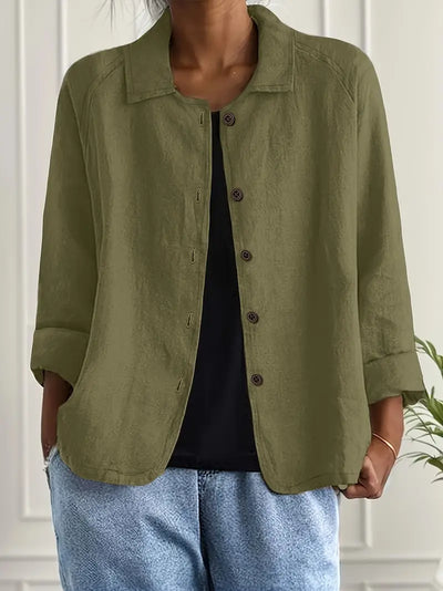 Veronika | Modern geschnittene Shirt-Jacke im Casual-Stil