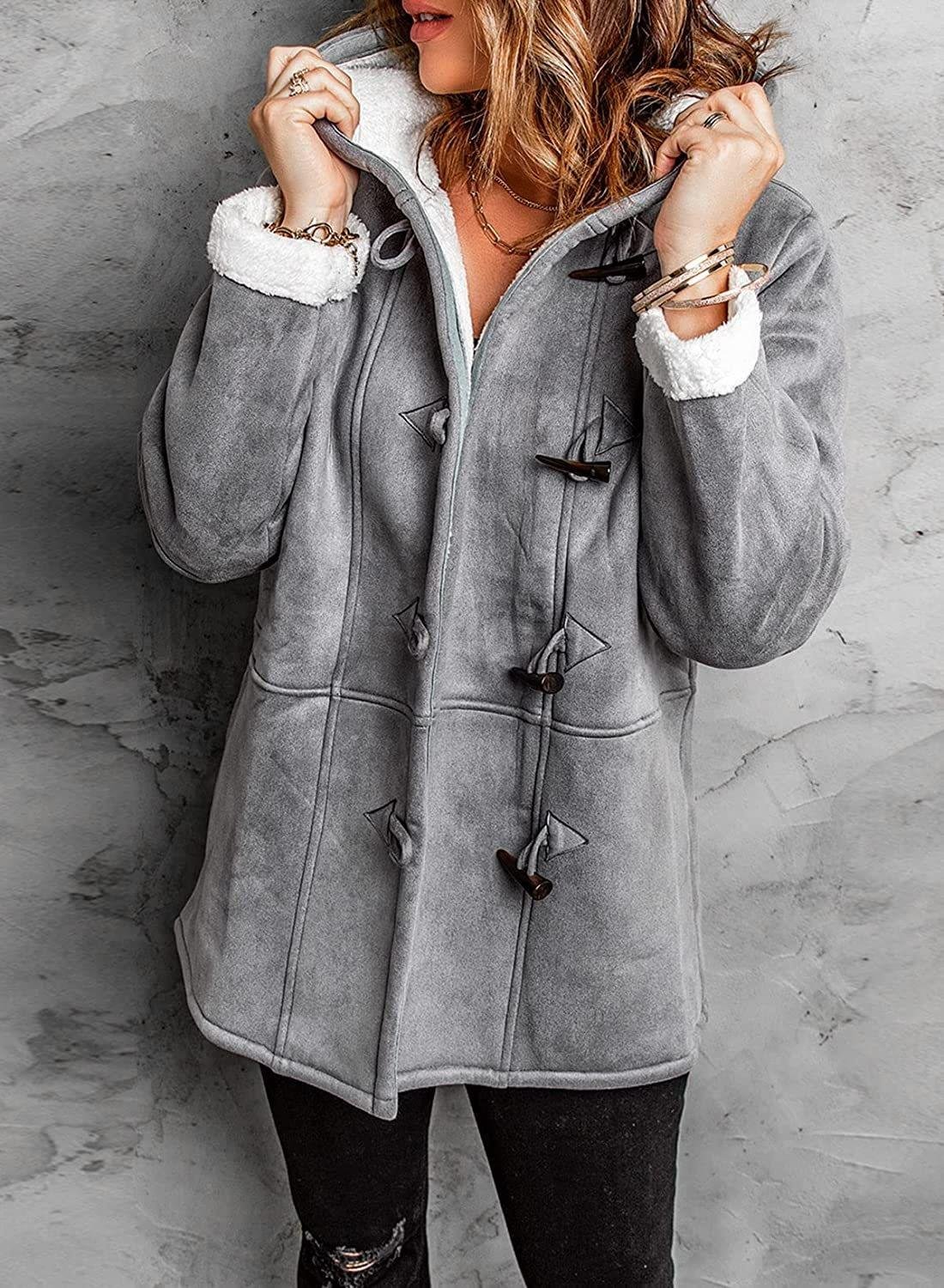 Elina | Legere Fleecejacke mit Kapuze