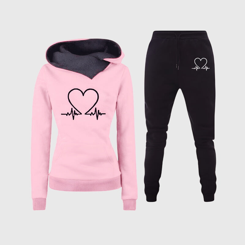 Minna | Zweiteiliges Set mit Kapuzenpulli und Jogginghose