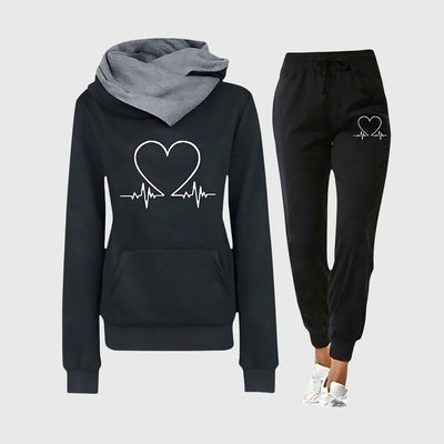 Minna | Zweiteiliges Set mit Kapuzenpulli und Jogginghose