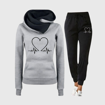 Minna | Zweiteiliges Set mit Kapuzenpulli und Jogginghose