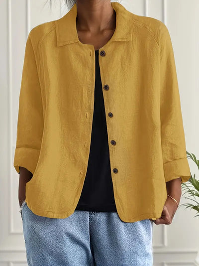 Veronika | Modern geschnittene Shirt-Jacke im Casual-Stil