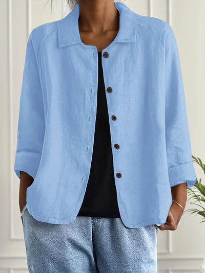 Veronika | Modern geschnittene Shirt-Jacke im Casual-Stil