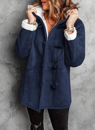 Elina | Legere Fleecejacke mit Kapuze