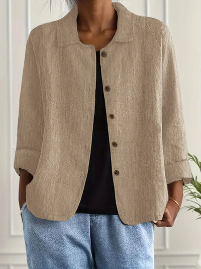 Veronika | Modern geschnittene Shirt-Jacke im Casual-Stil