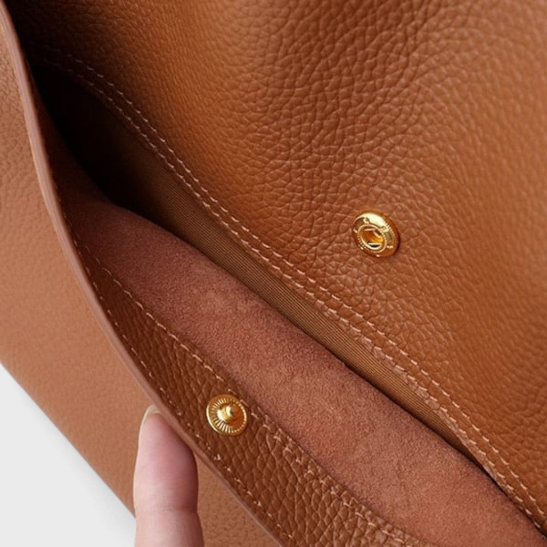 Chloé | Zeitlose Umhängetasche mit strukturierten Trägern