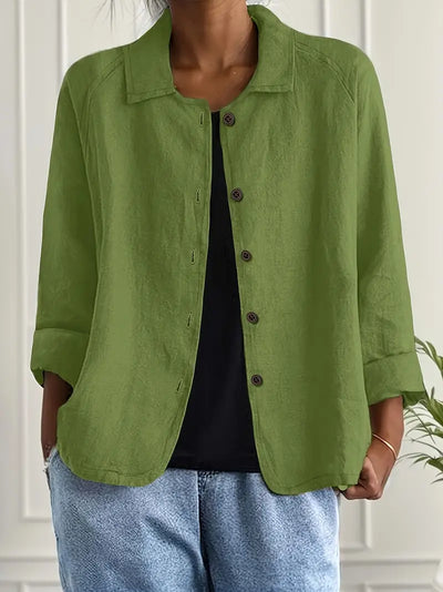 Veronika | Modern geschnittene Shirt-Jacke im Casual-Stil