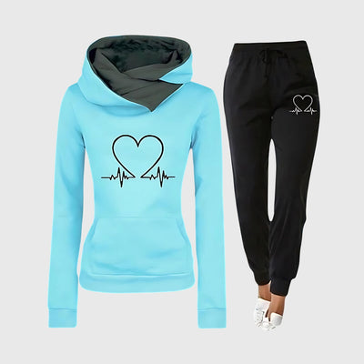 Minna | Zweiteiliges Set mit Kapuzenpulli und Jogginghose