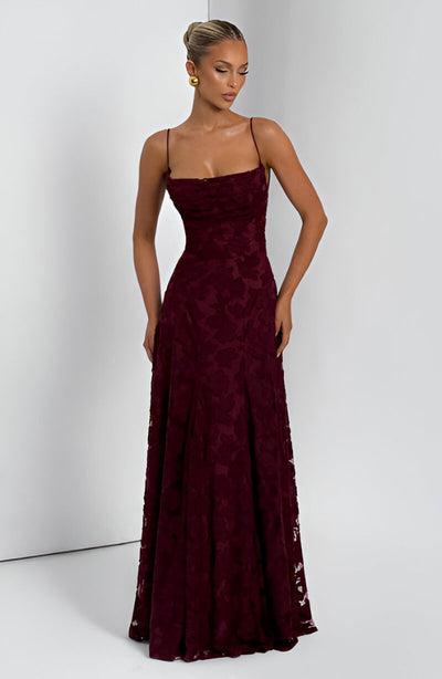 Hannelore | Maxi-Kleid mit Korsett aus Spitze